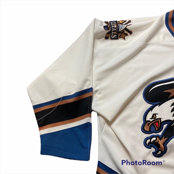 Vintage NHL Washington Capitals Jersey Mens XL White Pro Player 2001-2002 - Picture 3 of 12